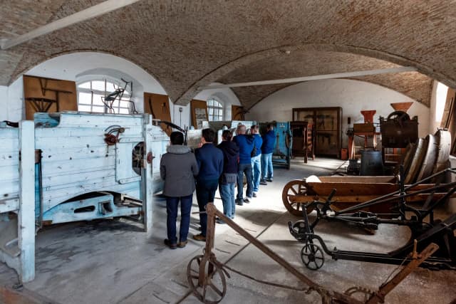 Gruppo in visita al Museo Cambonino