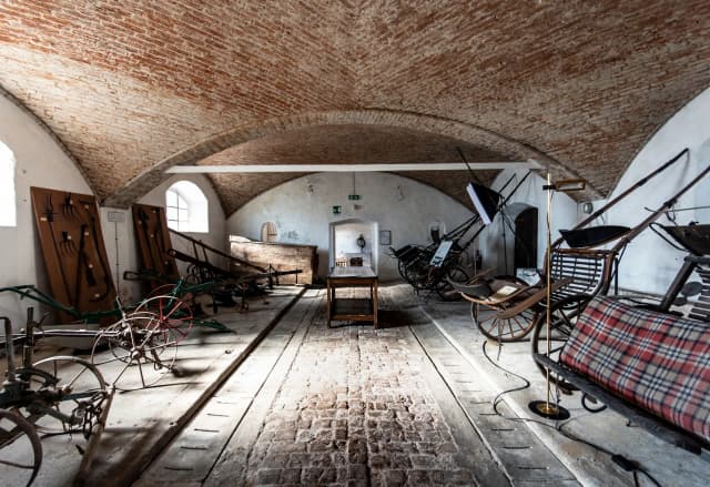 Interno del Museo della Civiltà Contadina