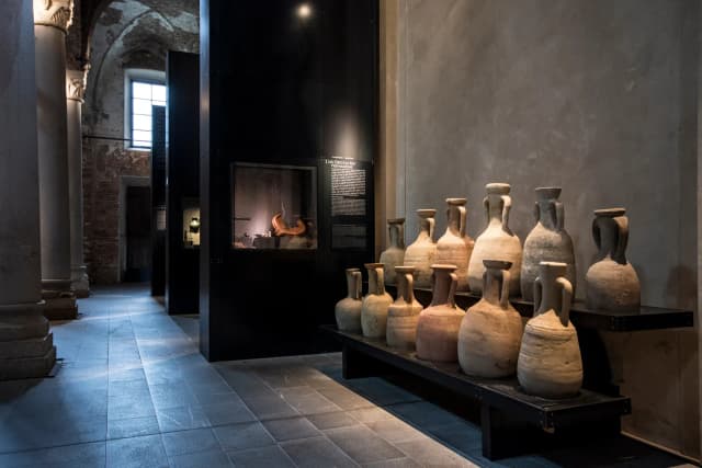 Interno del Museo Archeologico San Lorenzo